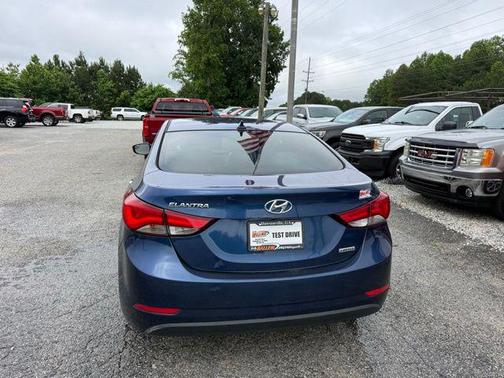 Lakeside Blue 2015 Hyundai ELANTRA Limited