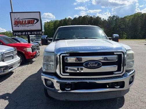 White Platinum Clearcoat Metallic 2014 Ford F-250 Lariat