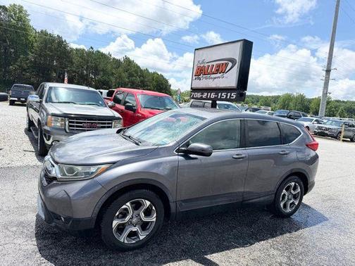 Gray 2018 Honda CR-V EX