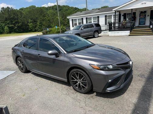 Predawn Gray Mica 2021 Toyota Camry SE