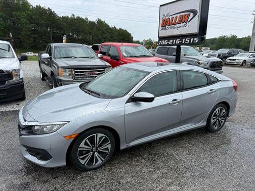 Lunar Silver Metallic 2017 Honda Civic EX-L