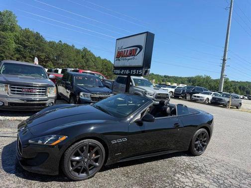 Black 2013 Maserati GranTurismo Sport