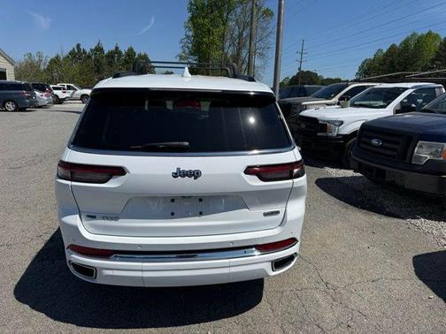 Bright White Clearcoat 2021 Jeep Grand Cherokee L Overland