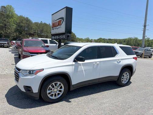 Summit White 2020 Chevrolet Traverse LS
