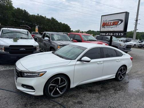 Platinum White Pearl 2019 Honda Accord Sport
