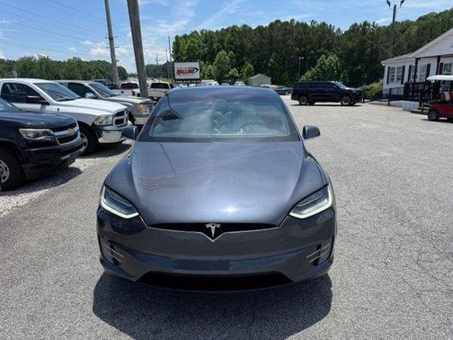 Gray 2018 Tesla Model X 75D
