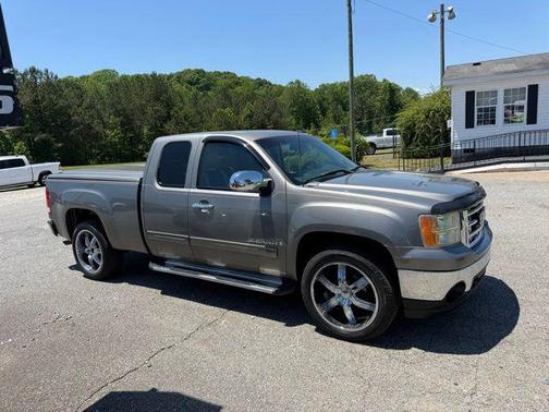 Steel Gray Metallic 2008 GMC Sierra 1500 SLE1 Extended Cab