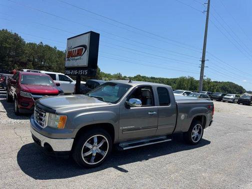 Steel Gray Metallic 2008 GMC Sierra 1500 SLE1 Extended Cab