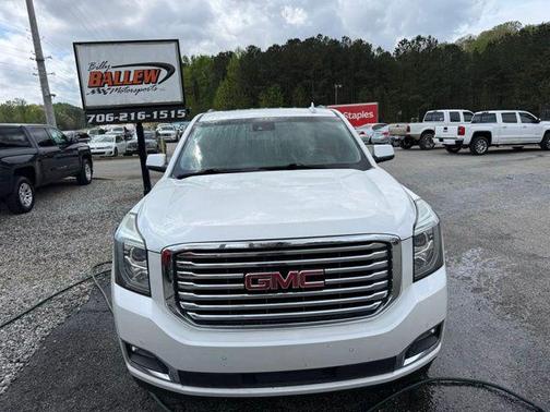 White Frost Tricoat 2017 GMC Yukon SLT