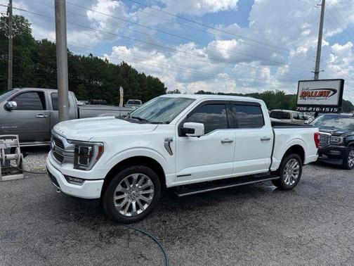Star White Metallic Tri-Coat 2021 Ford F-150 Limited