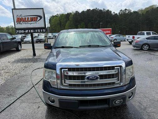 Blue 2014 Ford F-150 XLT