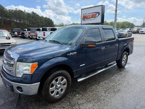 Blue 2014 Ford F-150 XLT