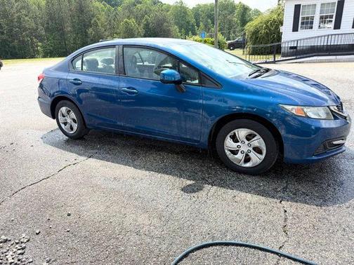 Dyno Blue Pearl 2013 Honda Civic LX