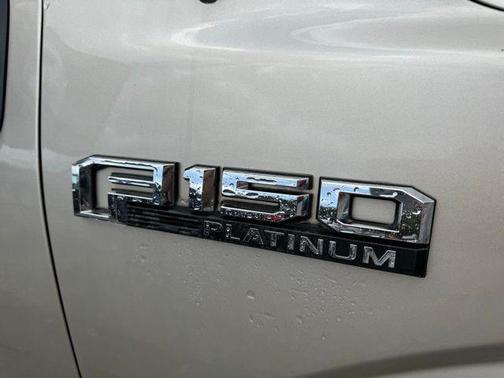 White Gold 2017 Ford F-150 Platinum