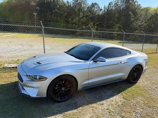 Ingot Silver Metallic 2019 Ford Mustang EcoBoost Premium