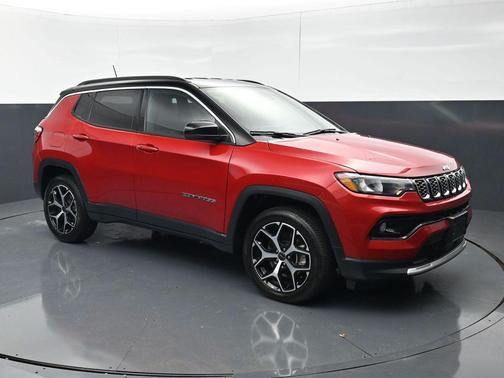 Red Hot Pearlcoat 2025 Jeep Compass Limited