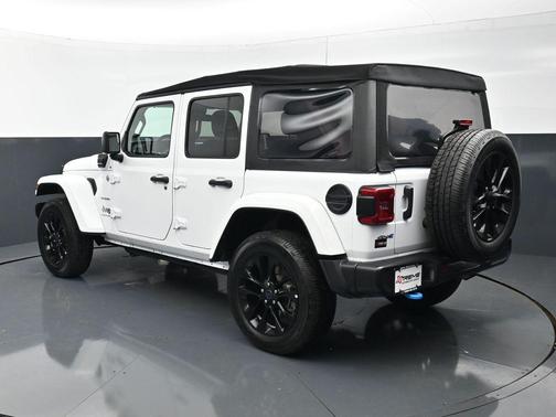 Bright White Clearcoat 2024 Jeep Wrangler 4xe Sahara