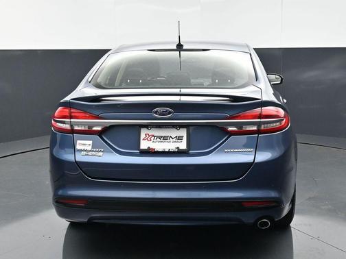 Blue Metallic 2018 Ford Fusion Energi Titanium