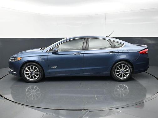 Blue Metallic 2018 Ford Fusion Energi Titanium