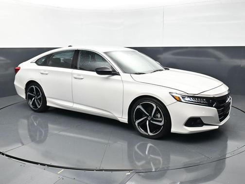 Platinum White Pearl 2022 Honda Accord Sport 1.5T