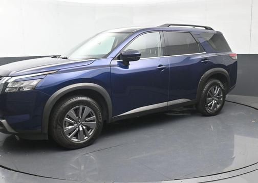 Deep Ocean Blue Pearl 2024 Nissan Pathfinder SV FWD