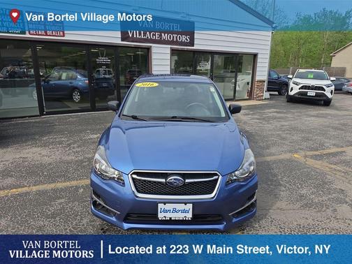 Quartz Blue Pearl 2016 Subaru Impreza 2.0i