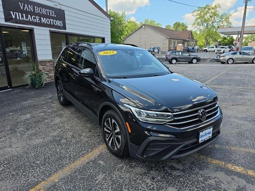 Deep Black 2023 Volkswagen Tiguan 2.0T S 4MOTION