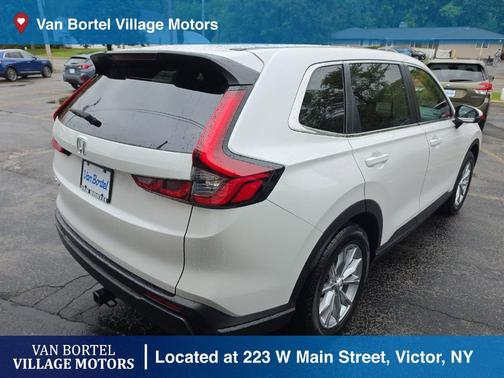 Platinum White Pearl 2025 Honda CR-V EX-L AWD