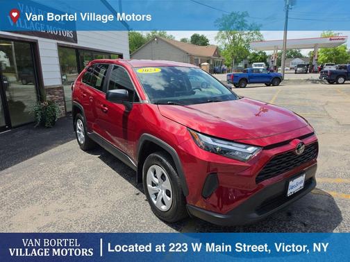 Ruby Flare Pearl 2024 Toyota RAV4 LE