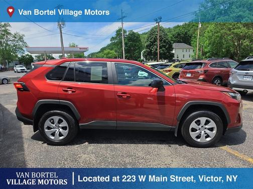Ruby Flare Pearl 2024 Toyota RAV4 LE