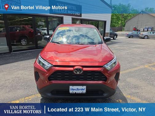 Ruby Flare Pearl 2024 Toyota RAV4 LE