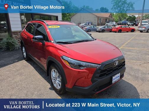 Red Crystal 2026 Toyota Corolla Cross LE