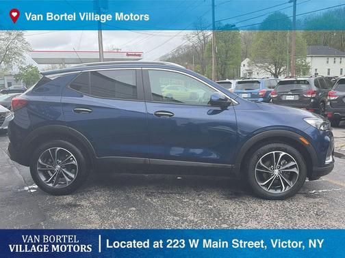 Sapphire Metallic 2023 Buick Encore GX Select
