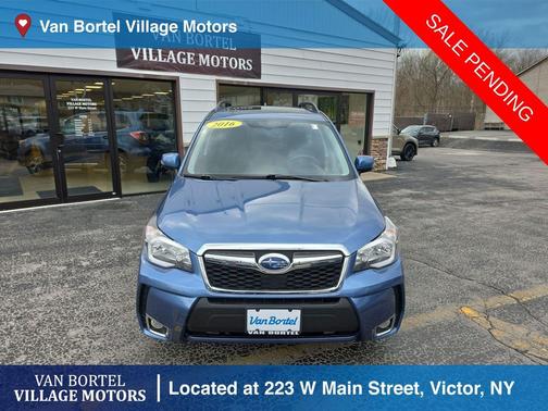 Quartz Blue Pearl 2016 Subaru Forester 2.0XT Touring