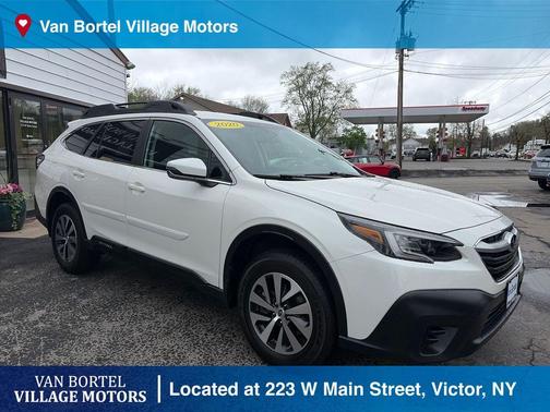 Crystal White Pearl 2020 Subaru Outback Premium
