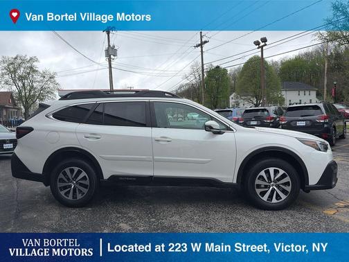 Crystal White Pearl 2020 Subaru Outback Premium