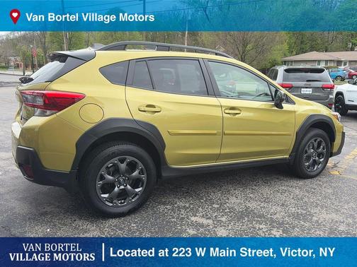 Plasma Yellow Pearl 2023 Subaru Crosstrek Sport