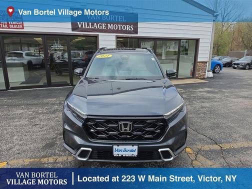 Gray 2024 Honda CR-V Hybrid Sport Touring AWD