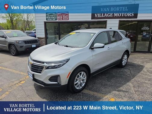 Silver Ice Metallic 2022 Chevrolet Equinox 1LT