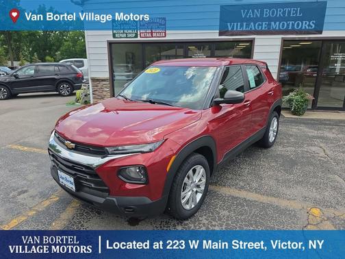 Scarlet Red Metallic 2021 Chevrolet Trailblazer LS