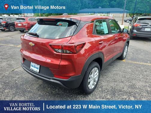 Scarlet Red Metallic 2021 Chevrolet Trailblazer LS