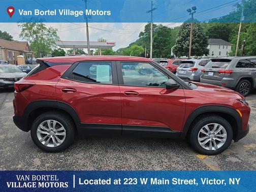 Scarlet Red Metallic 2021 Chevrolet Trailblazer LS