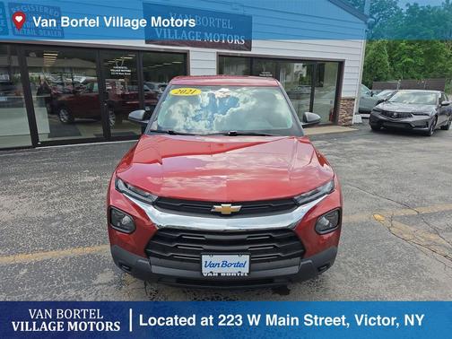 Scarlet Red Metallic 2021 Chevrolet Trailblazer LS