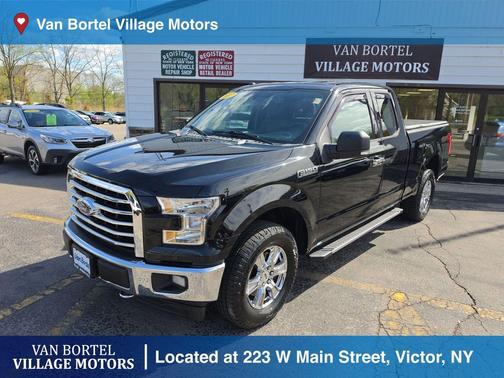 Shadow Black 2017 Ford F-150 XLT
