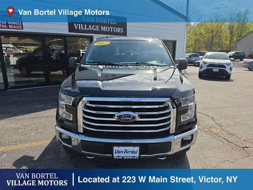 Shadow Black 2017 Ford F-150 XLT