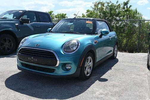 Aqua 2019 MINI Convertible Cooper