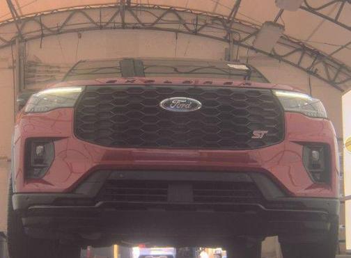 Rapid Red Metallic Tinted Clearcoat 2025 Ford Explorer ST