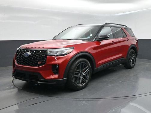 Rapid Red Metallic Tinted Clearcoat 2025 Ford Explorer ST