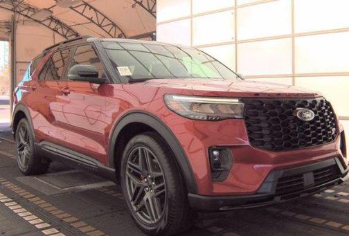 Rapid Red Metallic Tinted Clearcoat 2025 Ford Explorer ST