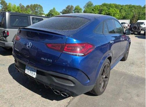 Brilliant Blue Metallic 2021 Mercedes-Benz AMG GLE 53 4MATIC+ Coupe